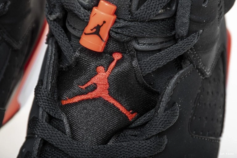 Jordan 6 Air Retro Infrared Black 384664-060 1009